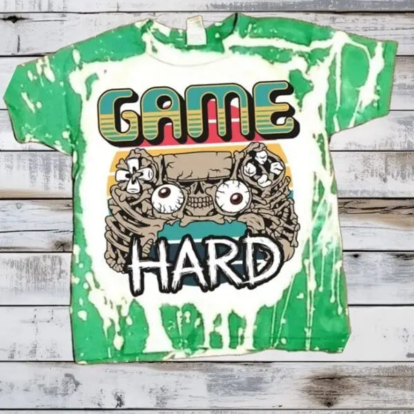 Game Hard Tshirt For Kids/ Gamer Shirts