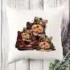 Yorkies Bliss Accent Pillow