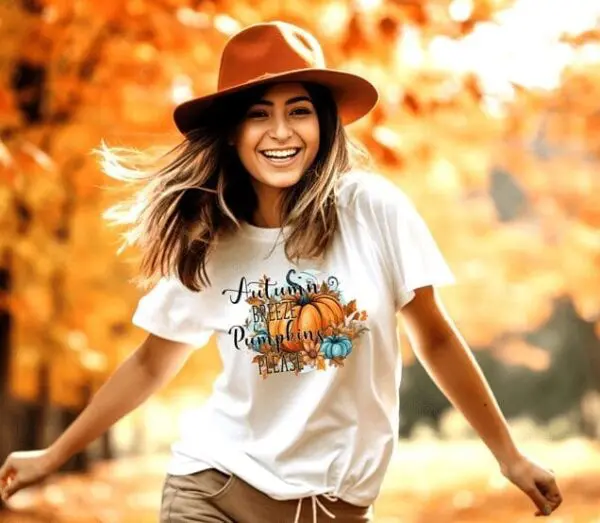 Cute Pumpkin T-Shirts For Fall Season