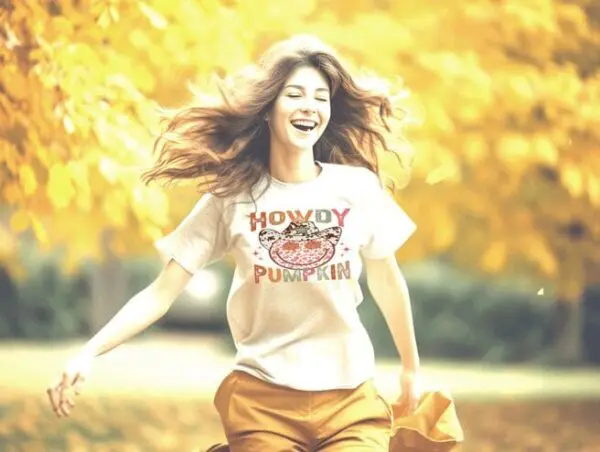 Howdy Pumpkin T-Shirts For Fall