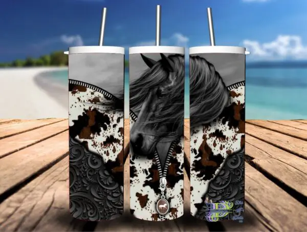 Black Horse 20Oz Tumbler