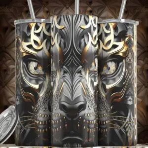 Black Panther 20oz Tumbler