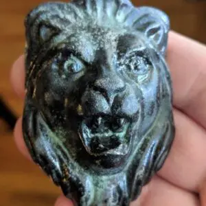  Miniature Garden Patio Lion Statue