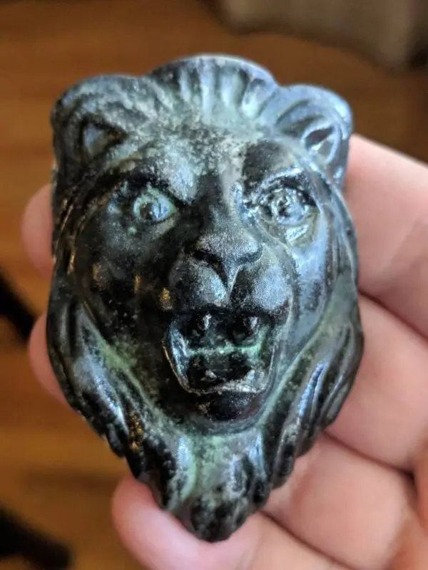  Miniature Garden Patio Lion Statue