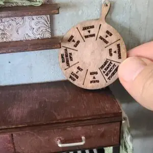 Aged Wooden Pizza Paddle