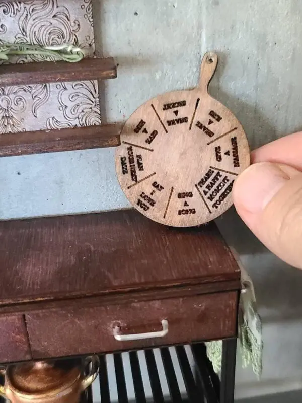 Aged Wooden Pizza Paddle