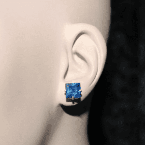 Swiss Blue Topaz Earrings