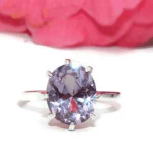 Lab Created Oval Alexandrite