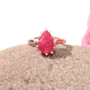 Vintage Style Ruby Ring