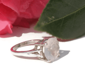 Stunning Rose Quartz Ring