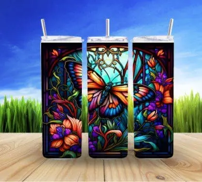 Fantasy Butterfly 20Oz Tumbler