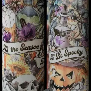 Glow in Dark Halloween 15oz Tumbler