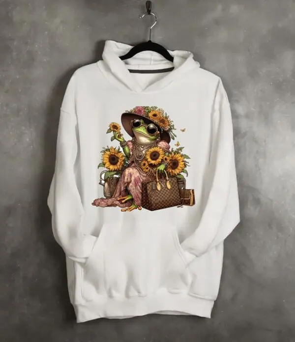 Chic Frog Lady Hoodie