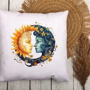 Boho Moon Accent Pillow Covers