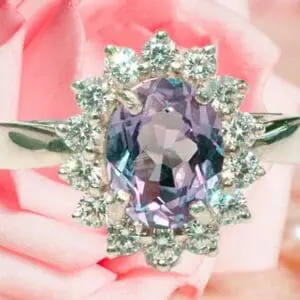 Lab Created Alexandrite And Cz