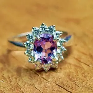 Lab Created Alexandrite And Cz