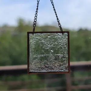 Unique Square Miniature Dollhouse Sun Catcher