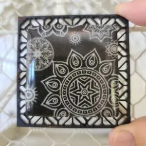 Miniature Etched Tile