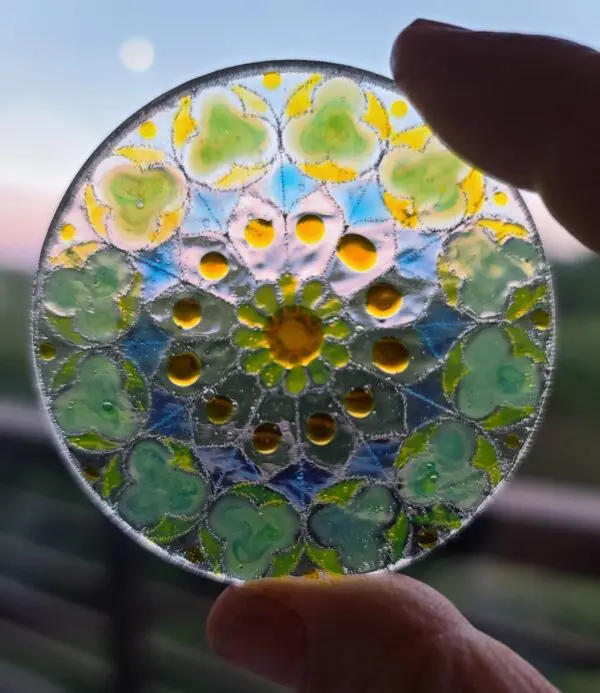 Miniature Stained Glass Window