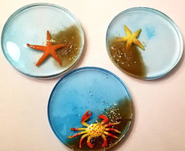 Sea Life Drink Coaster Set