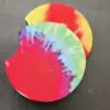 Tie-Dye Car Coasters