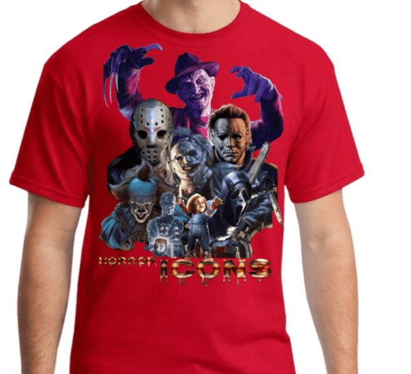 Horror Characters Icons Of Horror Shirt