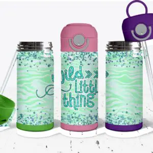 Wild Little Thing Big Kids Tumbler