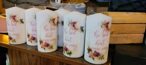 Unforgettable Custom Candles7