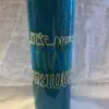 Beautiful Blue Glitter Tumbler