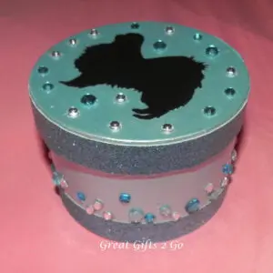 Lavish Japanese Chin Trinket Box