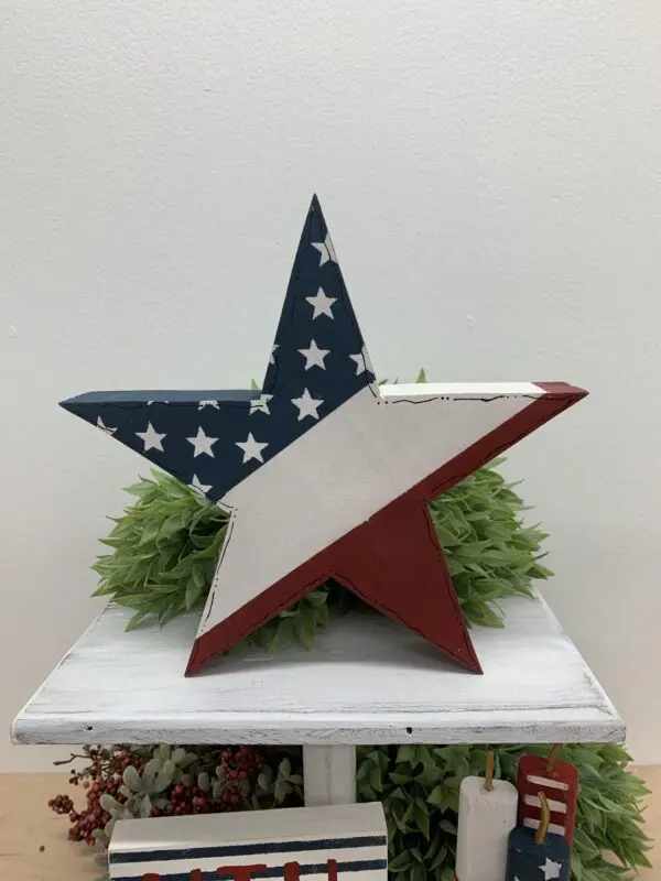 Chunky Patriotic Star