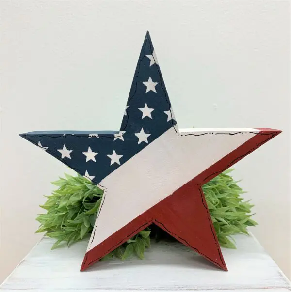 Chunky Patriotic Star