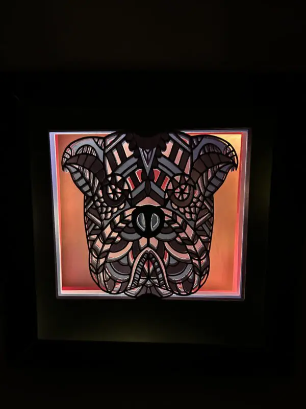 Unique Dog Lover Shadow Box With Variety Of Breeds Available