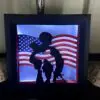 Patriotic Gift Honoring Veterans’ Service To Our Nation - Shadow Box