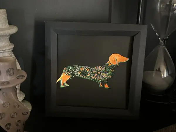 Dog Lover Shadow Box