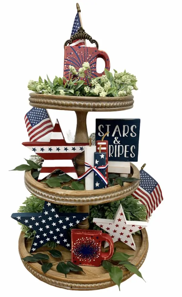 Rustic Patriotic Decor