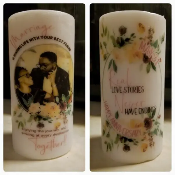 Unforgettable Custom Candles