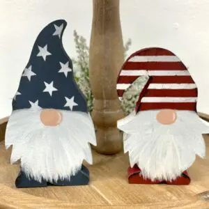 Adorable Patriotic Gnome Set
