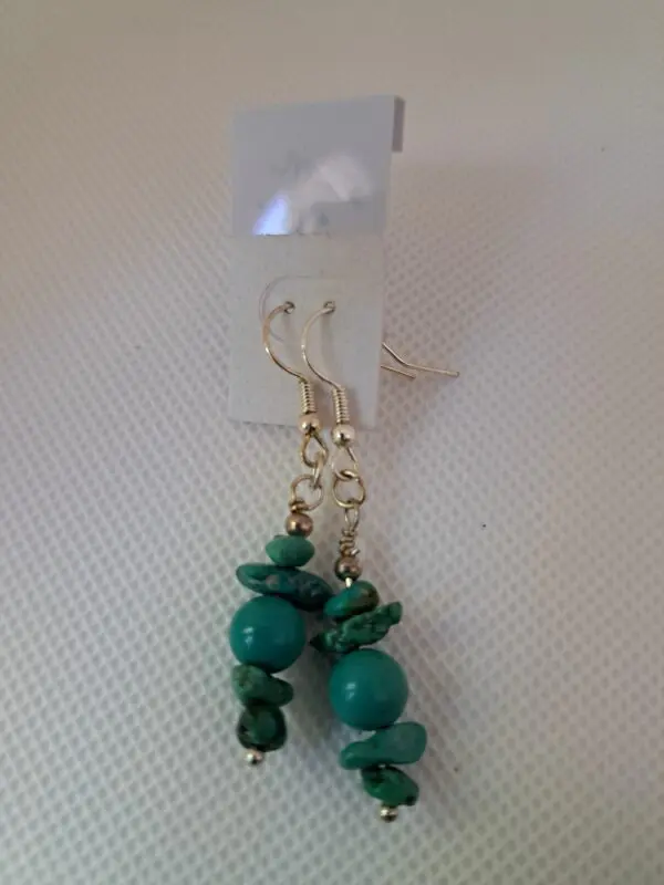 Genuine Turquoise Earrings