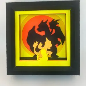 3D Character Shadow Boxes