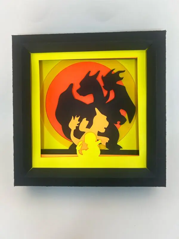 3D Character Shadow Boxes