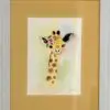 Giraffe Original Watercolor Painting