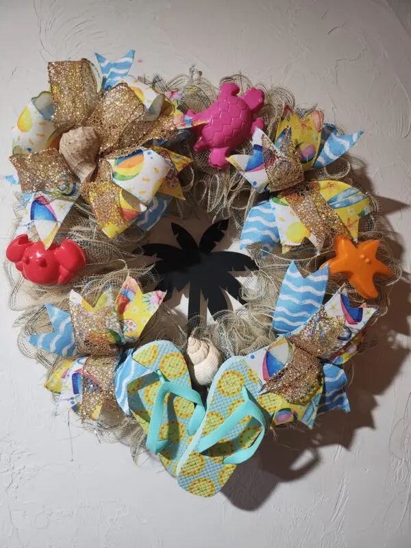 Beach Bliss Summer Wreath