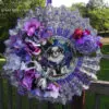 Gorgeous Japanese Chin Wreath With Lights