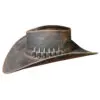 Ranch Cowboy Crazy Horse Leather Hat