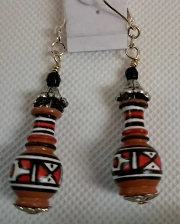 Amazing Western Pottery Inspired Earrings