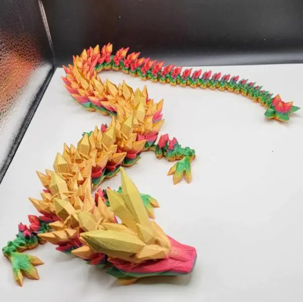 Articulating Crystal Dragon