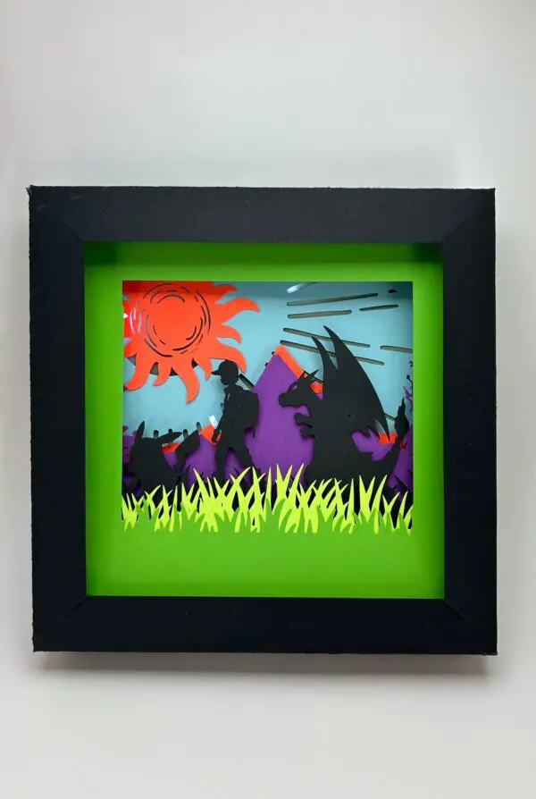 3D Character Shadow Boxes