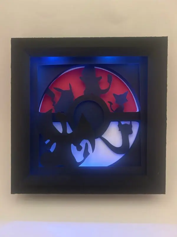 3D Character Shadow Boxes