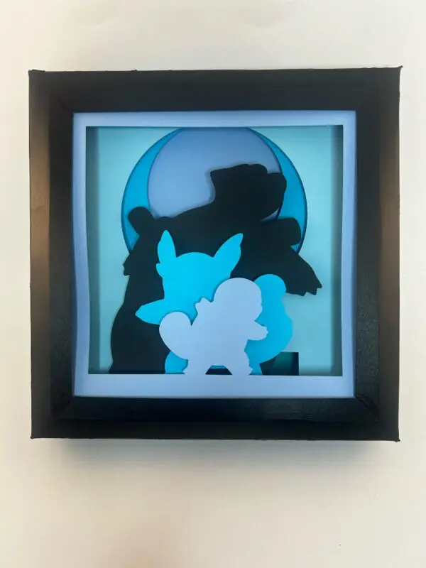 3D Character Shadow Boxes